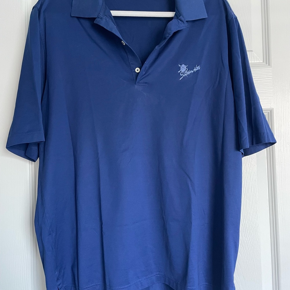 Fairway & Greene Classic Blue Polo Shirt